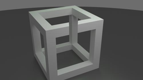 Impossible Cube frame (NO TRICK) preview image